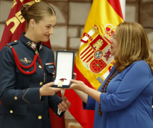 La Princesa Leonor recibe nuevas distinciones al finalizar su formación militar